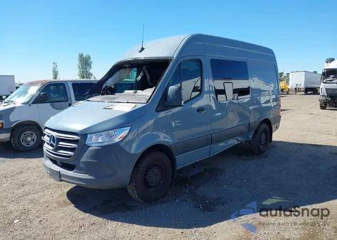 2021 Mercedes-Benz Sprinter 2500 Standard Roof I4 from USA, damaged, VIN W1W40BHY7MT052791